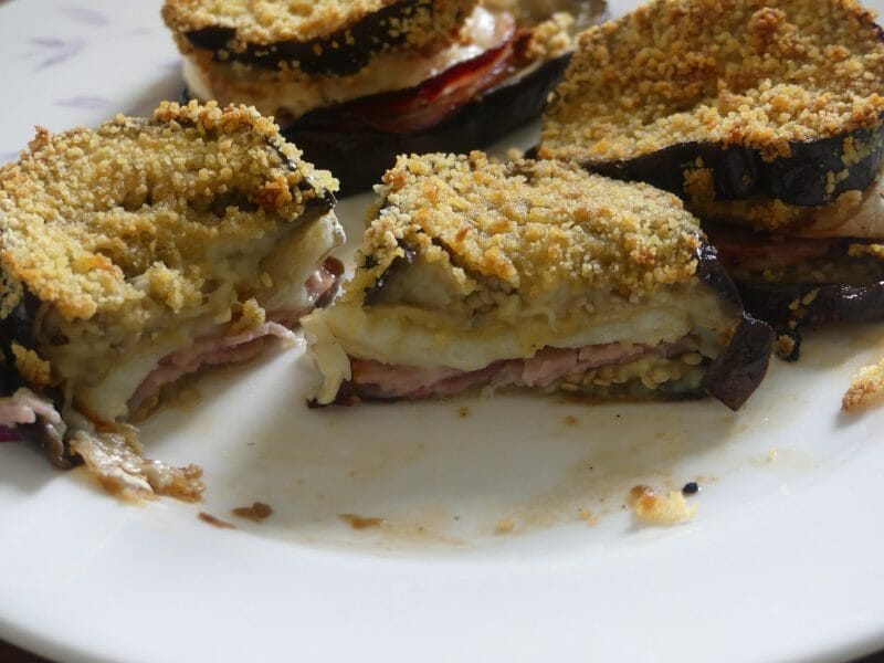 Cliquez pour zoomer ! Cordon-bleu d’aubergines Thermomix par nadinemarie