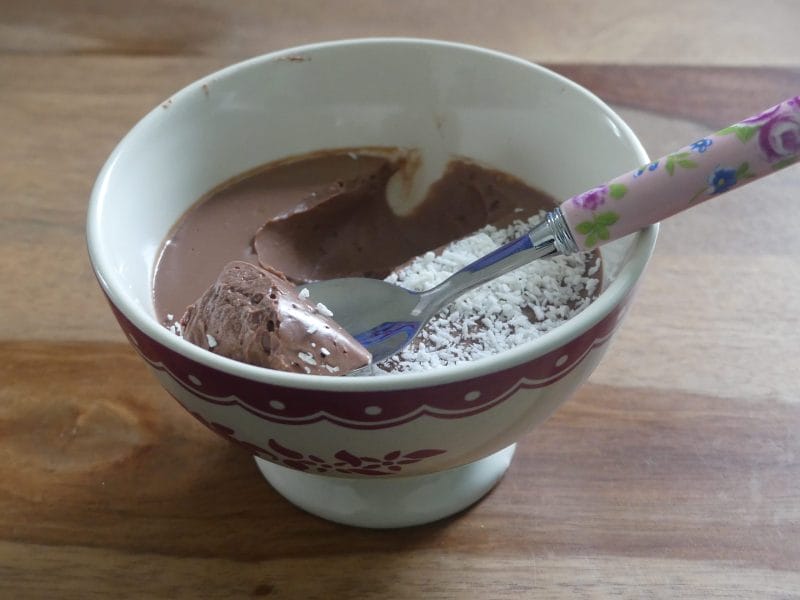 Cliquez pour zoomer ! Crème coco-choco végétale Thermomix par nadinemarie
