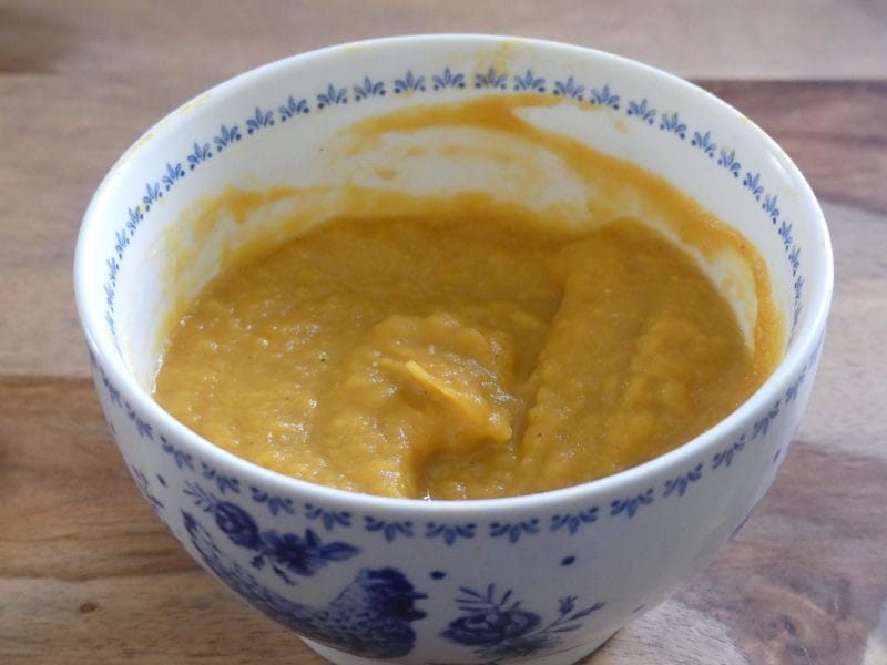 Cliquez pour zoomer ! Crème de patate douce au gingembre Thermomix par nadinemarie