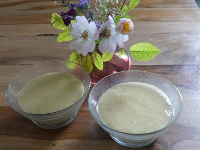 Cliquez pour zoomer ! Crème dessert à la banane Thermomix par nadinemarie