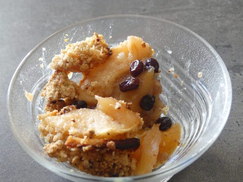 Cliquez pour zoomer ! Croustade aux pommes canadienne Thermomix par nadinemarie