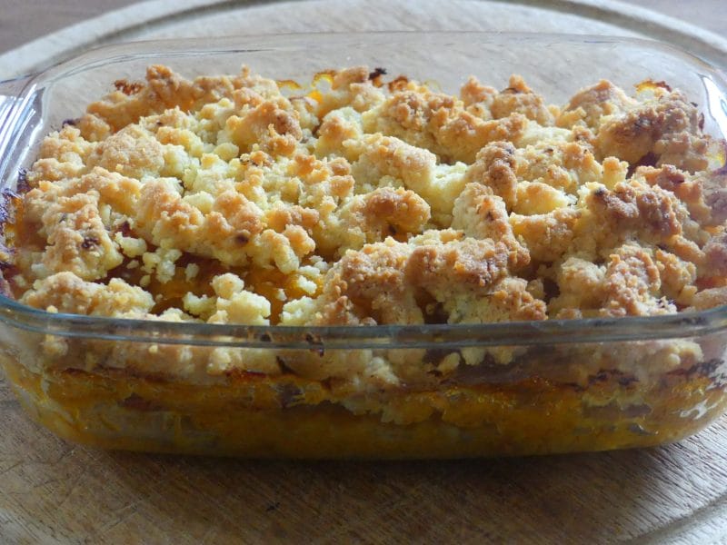 Cliquez pour zoomer ! Crumble de butternut au chorizo Thermomix par nadinemarie