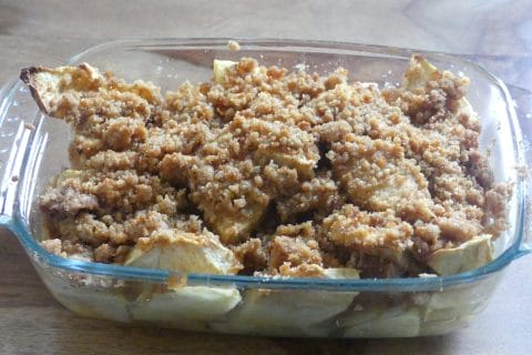 Cliquez pour zoomer ! Crumble pommes, poires et spéculoos Thermomix par nadinemarie
