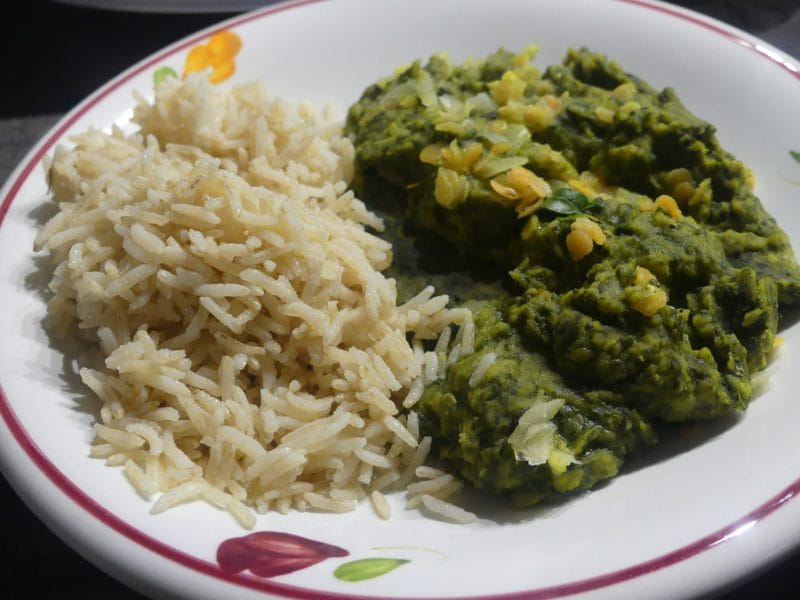 Cliquez pour zoomer ! Dhal d’épinards et de lentilles corail Thermomix par nadinemarie