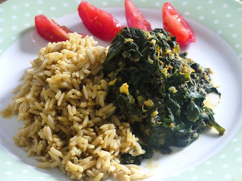 Cliquez pour zoomer ! Épinards à l’indienne Thermomix par nadinemarie