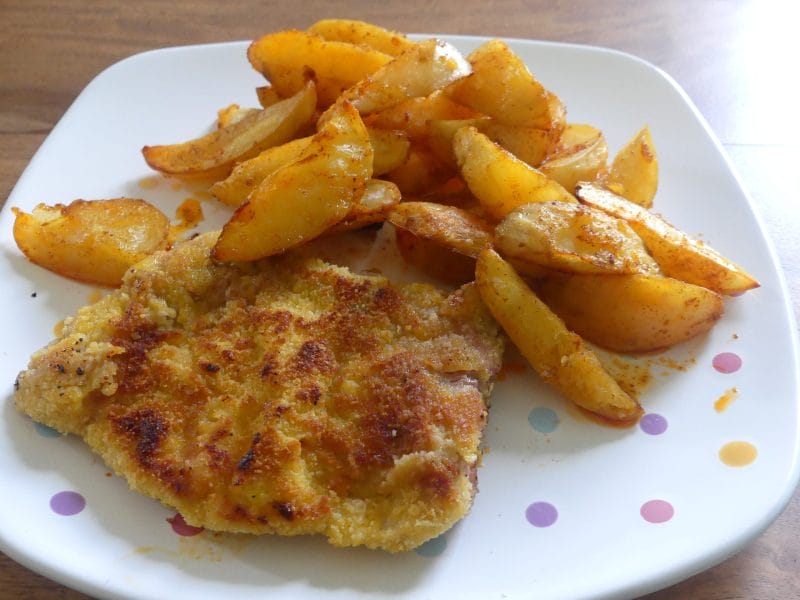 Cliquez pour zoomer ! Escalopes milanaises Thermomix par nadinemarie