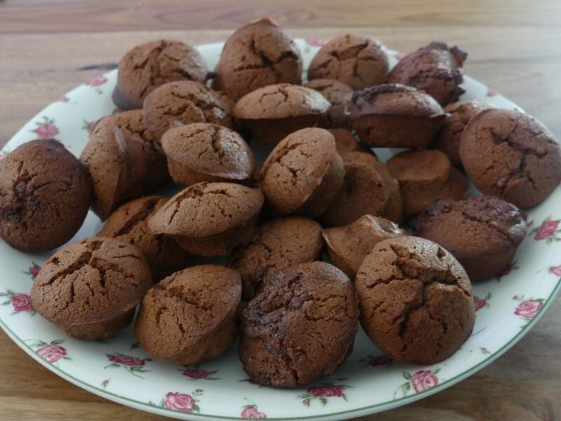 Cliquez pour zoomer ! Financiers au chocolat Thermomix par nadinemarie