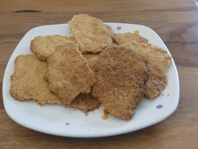 Cliquez pour zoomer ! Galette sucrée au vin blanc et à l’huile d’olive Thermomix par nadinemarie