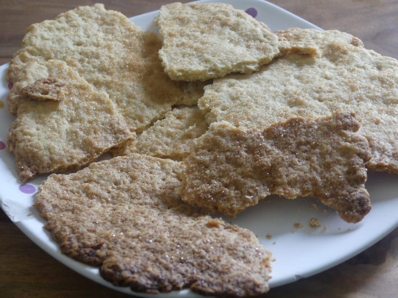 Cliquez pour zoomer ! Galette sucrée au vin blanc et à l’huile d’olive Thermomix par nadinemarie