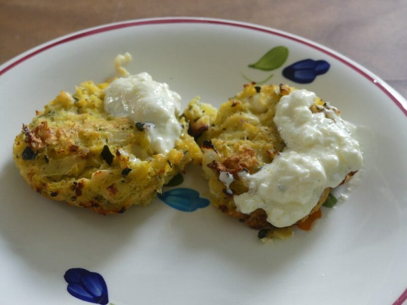 Cliquez pour zoomer ! Galettes de courgettes grecques Thermomix par nadinemarie