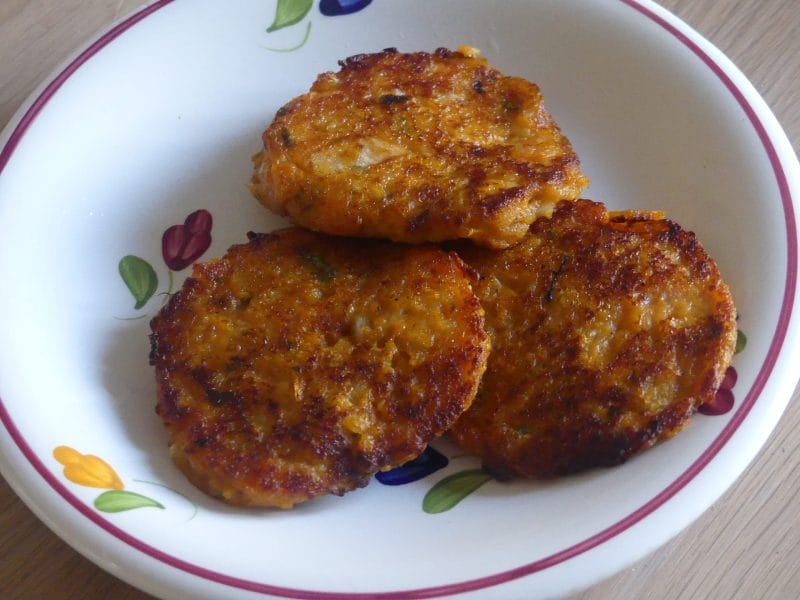 Cliquez pour zoomer ! Galettes de patates douces Thermomix par nadinemarie