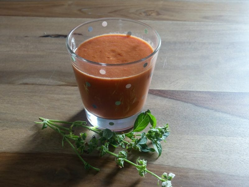 Cliquez pour zoomer ! Gaspacho Andalou Thermomix par nadinemarie