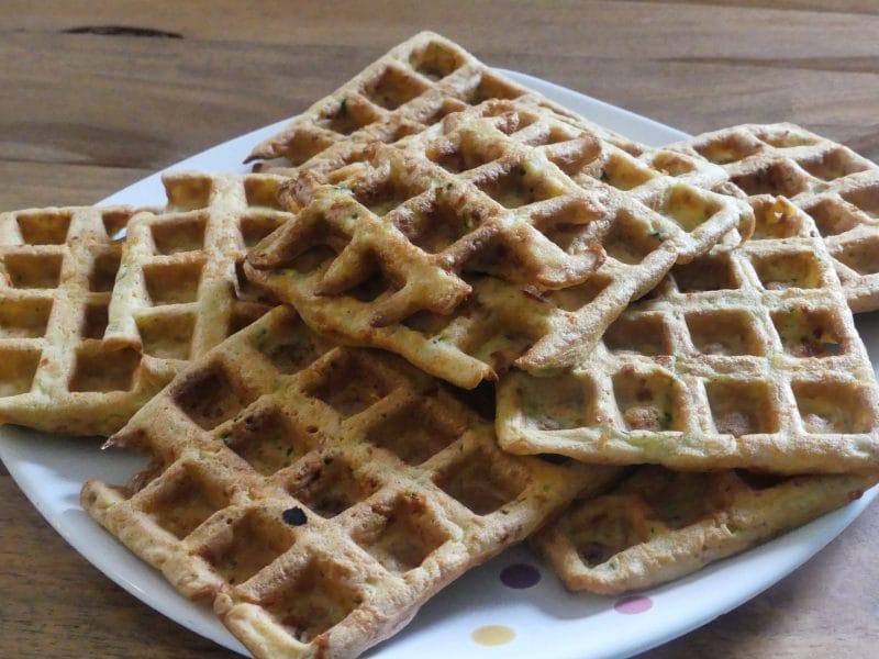 Cliquez pour zoomer ! Gaufres courgettes Thermomix par nadinemarie