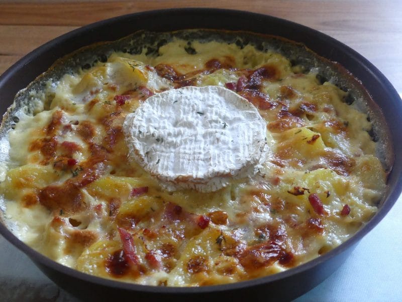 Cliquez pour zoomer ! Gratin de pommes de terre à la normande Thermomix par nadinemarie