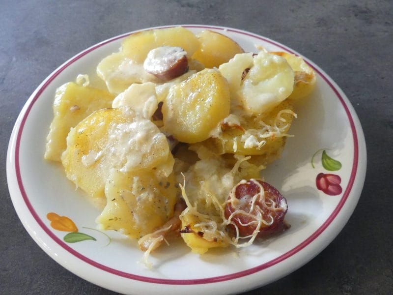 Cliquez pour zoomer ! Gratin franc-comtois Thermomix par nadinemarie