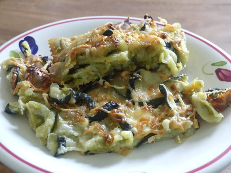 Cliquez pour zoomer ! Gratin de ravioles aux courgettes Thermomix par nadinemarie