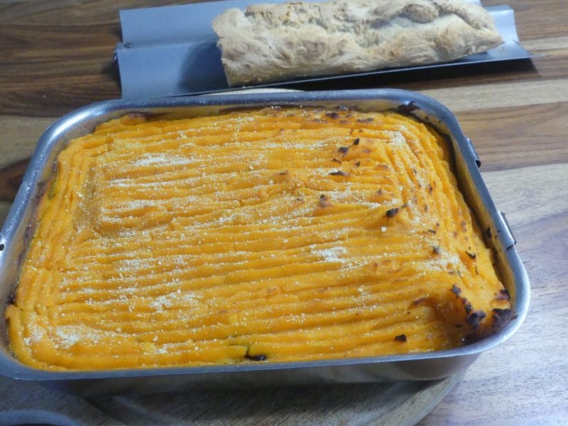 Cliquez pour zoomer ! Hachis parmentier à la patate douce Thermomix par nadinemarie