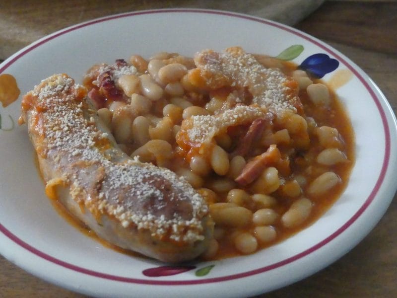 Cliquez pour zoomer ! Haricots blancs à la Toulousaine Thermomix par nadinemarie