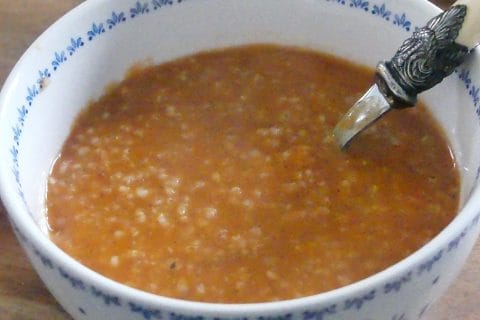 Cliquez pour zoomer ! Hssouwa – Soupe à la semoule d’orge Thermomix par nadinemarie