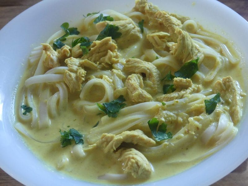 Cliquez pour zoomer ! Khao Soi – Soupe de nouilles au curry Thermomix par nadinemarie