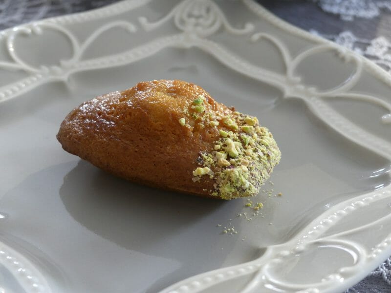 Cliquez pour zoomer ! Madeleines au safran, orange et miel Thermomix par nadinemarie