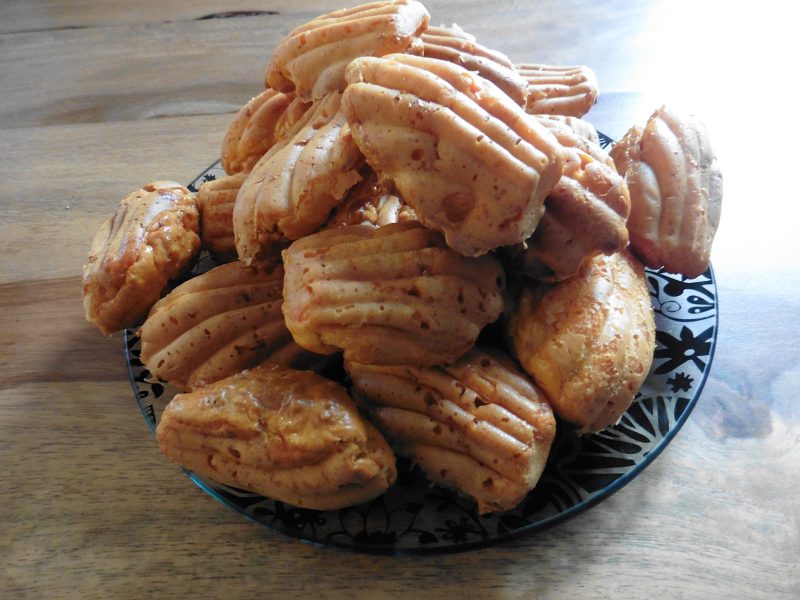 Cliquez pour zoomer ! Madeleines au chorizo Thermomix par nadinemarie