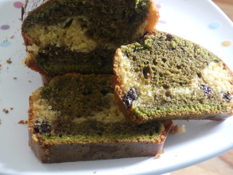 Cliquez pour zoomer ! Marbré au thé matcha Thermomix par nadinemarie