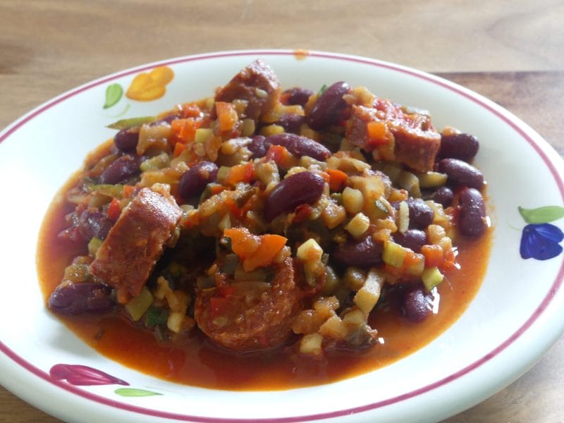 Cliquez pour zoomer ! Mijoté de légumes façon Tex-Mex Thermomix par nadinemarie