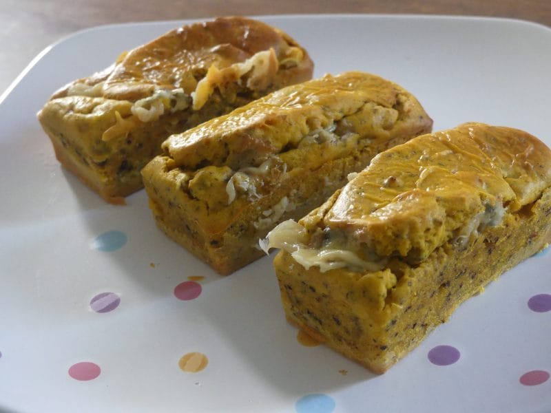 Cliquez pour zoomer ! Mini-cake au potimarron, noix et fourme de Montbrison Thermomix par nadinemarie