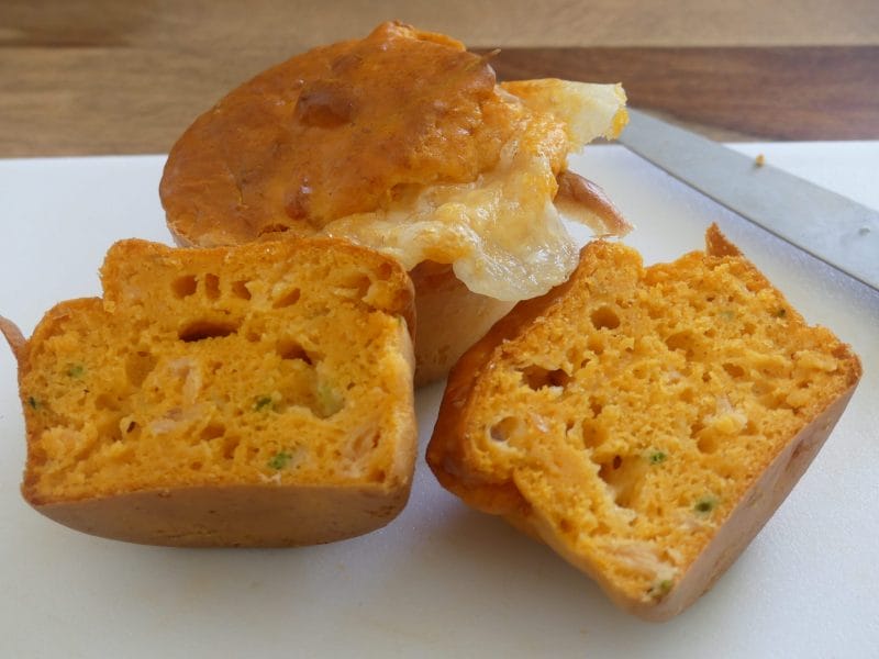 Cliquez pour zoomer ! Muffins à la truite fumée Thermomix par nadinemarie