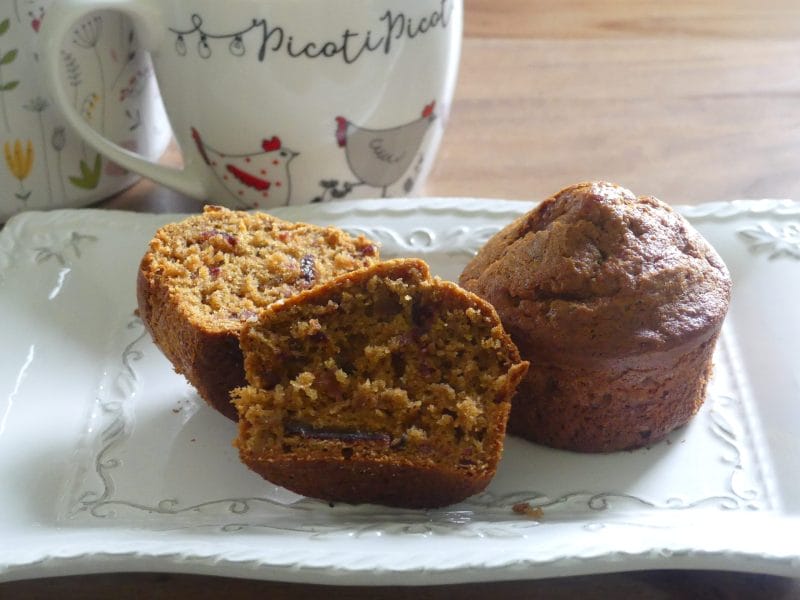 Cliquez pour zoomer ! Muffins au café et aux dattes Thermomix par nadinemarie