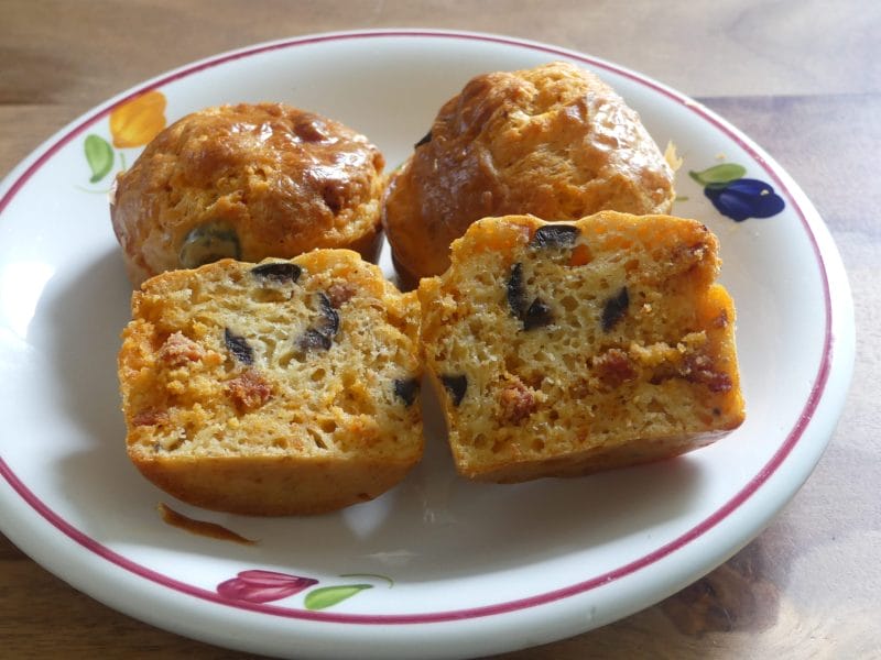 Cliquez pour zoomer ! Muffins au chorizo Thermomix par nadinemarie