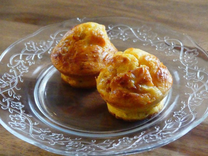 Cliquez pour zoomer ! Mini muffins au comté et aux lardons Thermomix par nadinemarie