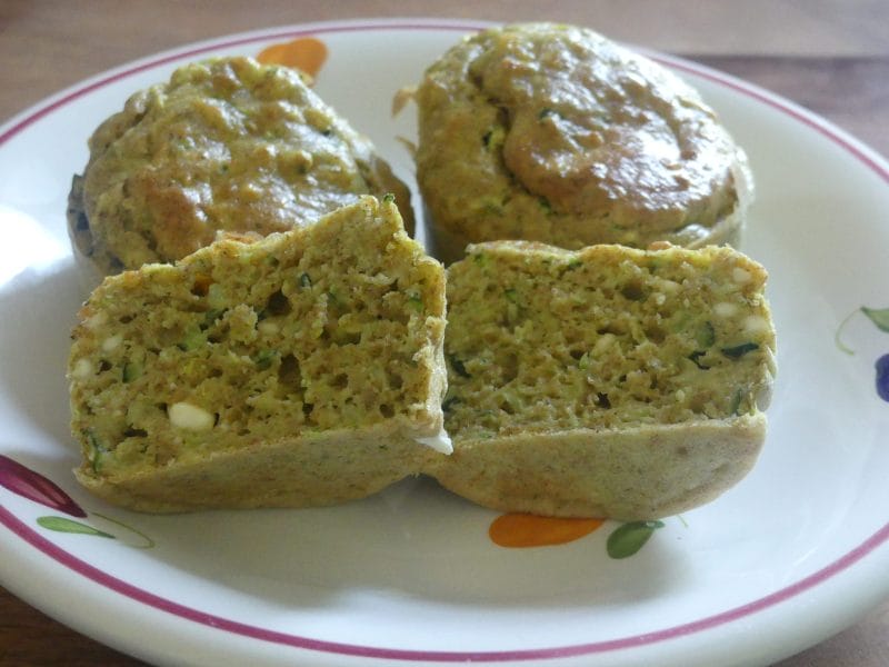 Cliquez pour zoomer ! Muffins courgettes et pesto Thermomix par nadinemarie