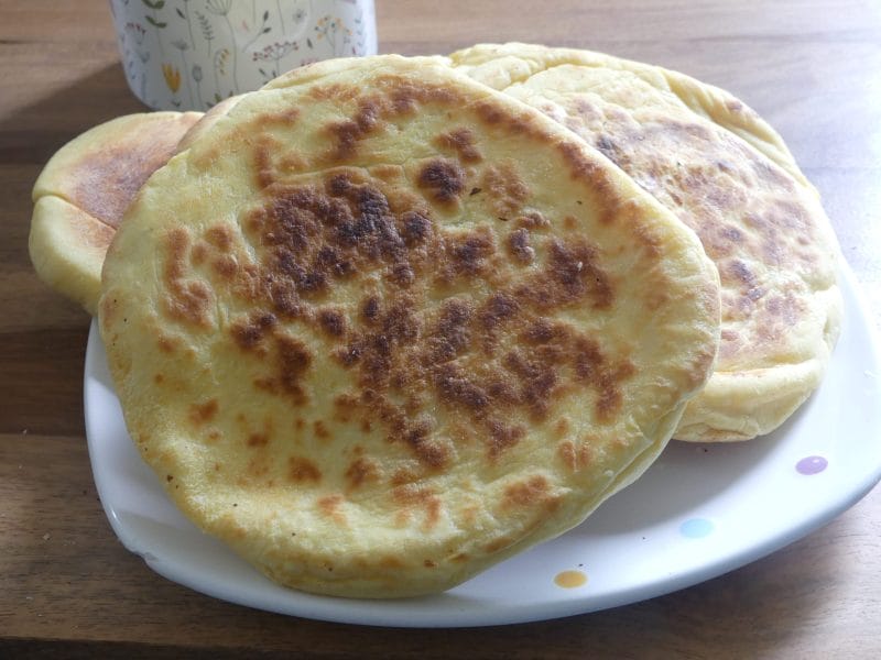 Cliquez pour zoomer ! Naans au fromage Thermomix par nadinemarie