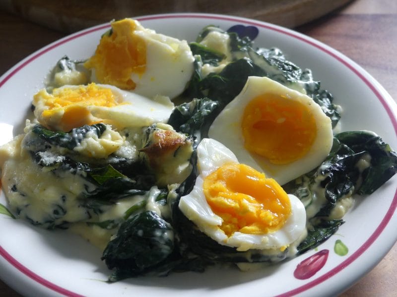 Cliquez pour zoomer ! Oeufs à la florentine Thermomix par nadinemarie