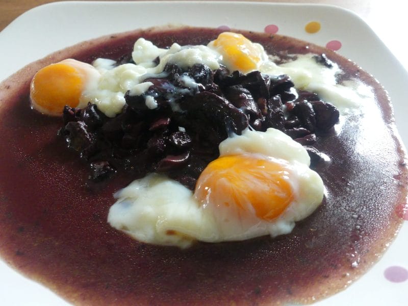 Cliquez pour zoomer ! Oeufs en meurette Thermomix par nadinemarie