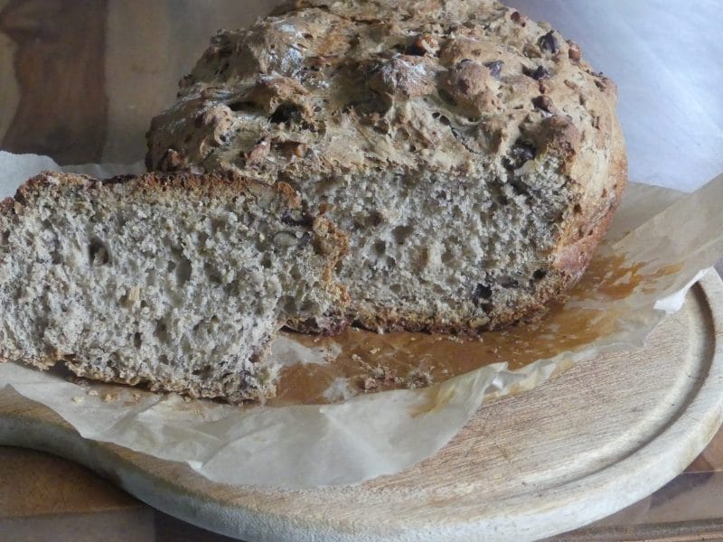 Cliquez pour zoomer ! Pain à la bière et aux noix Thermomix par nadinemarie