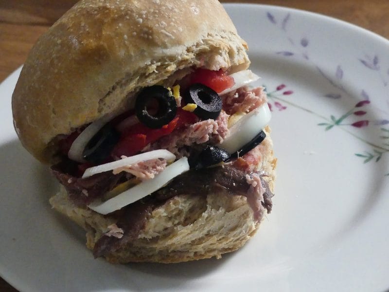 Cliquez pour zoomer ! Pain bagnat Thermomix par nadinemarie