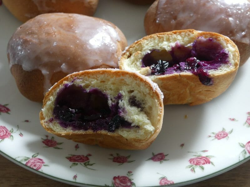 Cliquez pour zoomer ! Petits pains polonais aux myrtilles Thermomix par nadinemarie