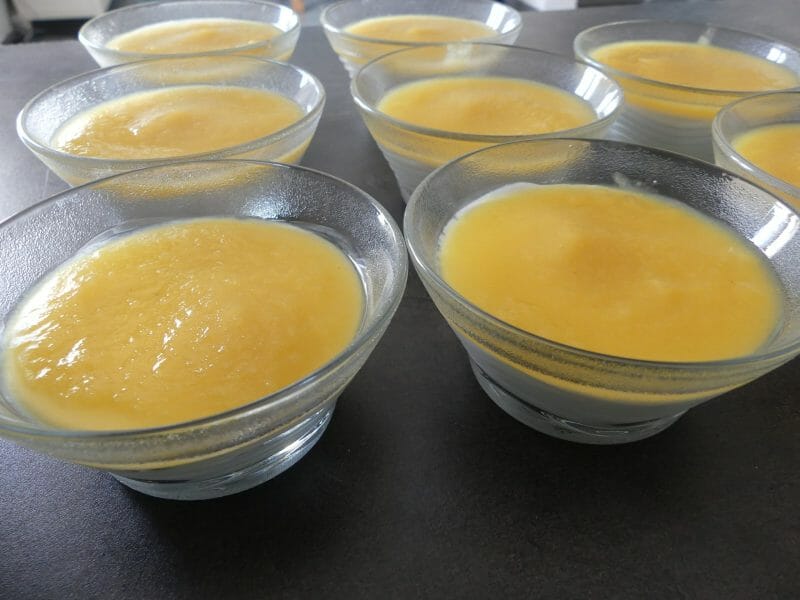 Cliquez pour zoomer ! Panna cotta ananas et lait de coco Thermomix par nadinemarie