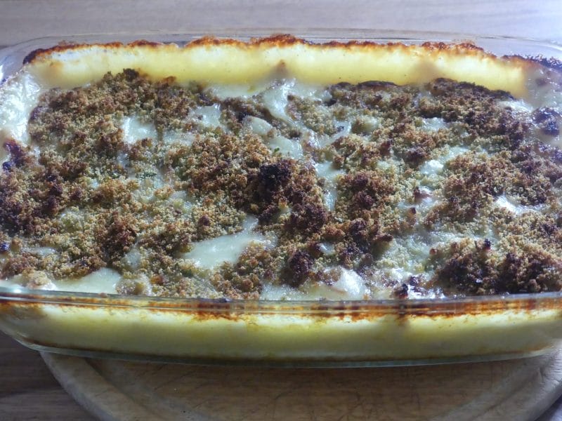 Cliquez pour zoomer ! Parmentier de poulet au chèvre Thermomix par nadinemarie