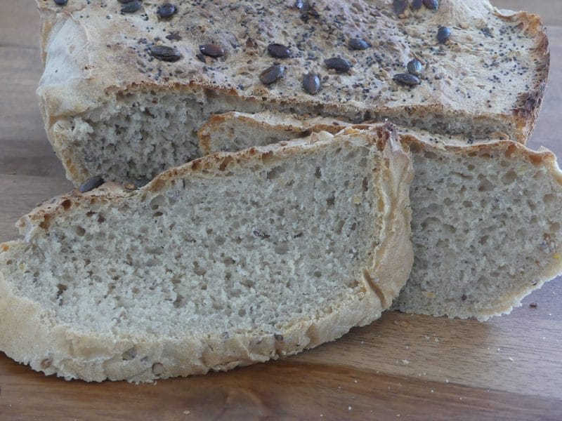 Cliquez pour zoomer ! Pavé farine multi-céréales Thermomix par nadinemarie