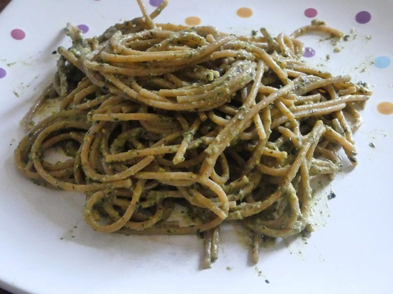 Cliquez pour zoomer ! Pesto courgettes et basilic Thermomix par nadinemarie