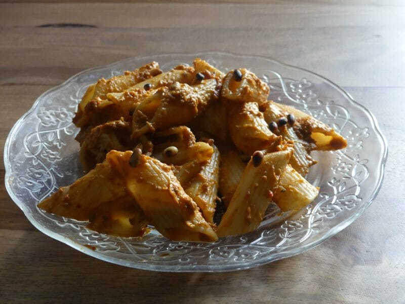 Cliquez pour zoomer ! Pesto d’aubergines et tomates Thermomix par nadinemarie