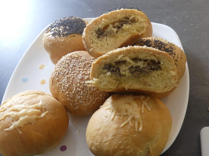 Cliquez pour zoomer ! Petits pains farcis au boeuf Thermomix par nadinemarie