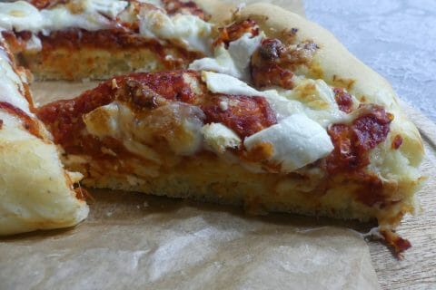 Cliquez pour zoomer ! Pizza 4 fromages Thermomix par nadinemarie