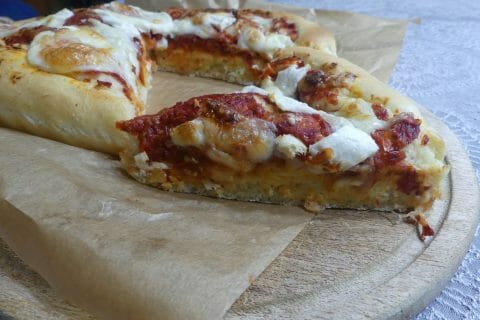 Cliquez pour zoomer ! Pizza 4 fromages Thermomix par nadinemarie