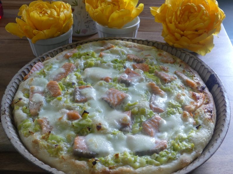 Cliquez pour zoomer ! Pizza terre et mer Thermomix par nadinemarie