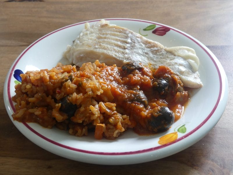 Cliquez pour zoomer ! Poisson à la Veracruz Thermomix par nadinemarie